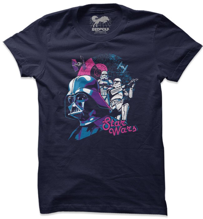 

Redwolf - Star Wars: The Empire Strikes Back - Star Wars Official T-shirt, Navy blue