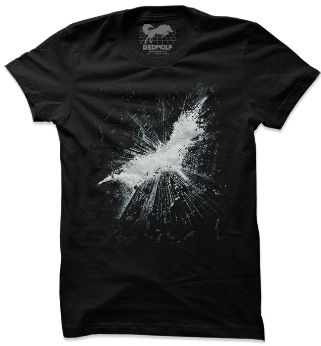 

Redwolf - The Dark Knight City - Batman Official T-shirt, Black
