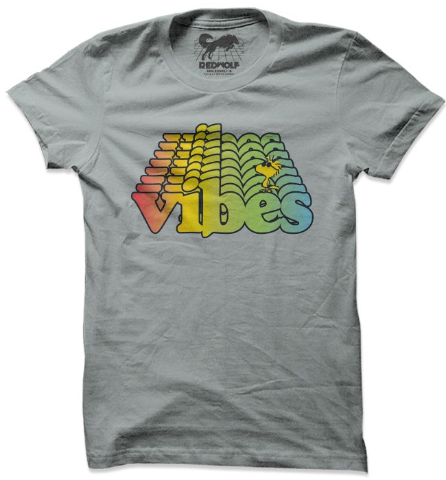 

Redwolf - Vibes - Peanuts Official T-shirt, Cement