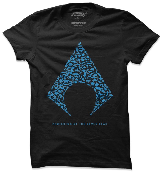 

Redwolf - Protector Of The Seven Seas - Aquaman Official T-shirt