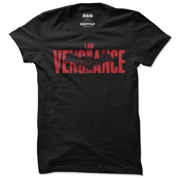 

Redwolf - I Am Vengeance - Batman Official T-shirt