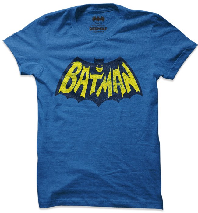 Batman: Vintage Logo T-shirt | Official Batman Merchandise | Redwolf