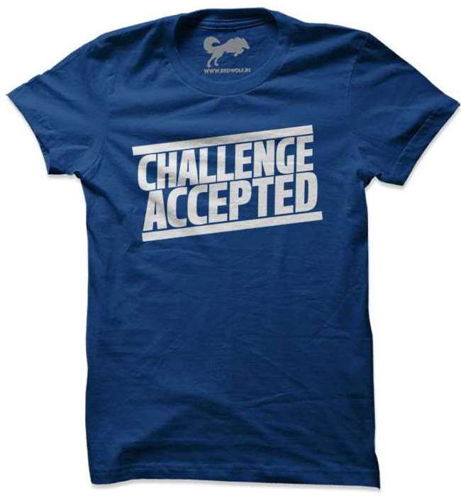 Challenge Accepted Tshirt Barney Stinson How I Met Your Mother Tees