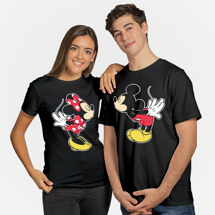 mickey mouse t shirt couple