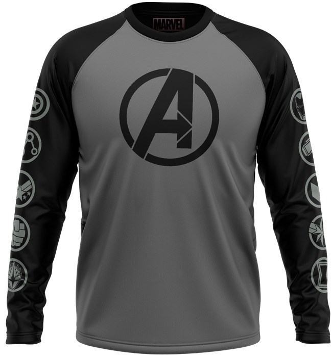 Avengers: Character Logos T-shirt | Official Marvel Full sleeves T-shirts |  Redwolf