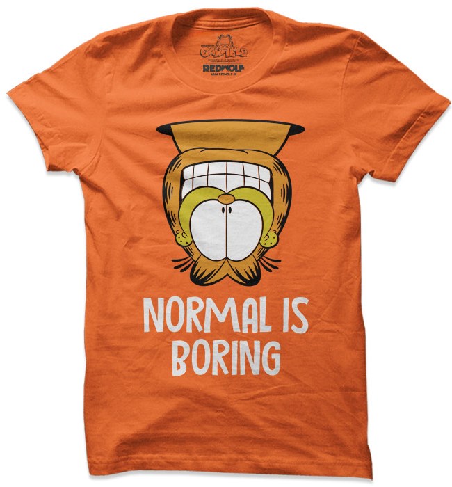 Garfield I Dont Do Ordinary Adult Regular Fit T-shirt