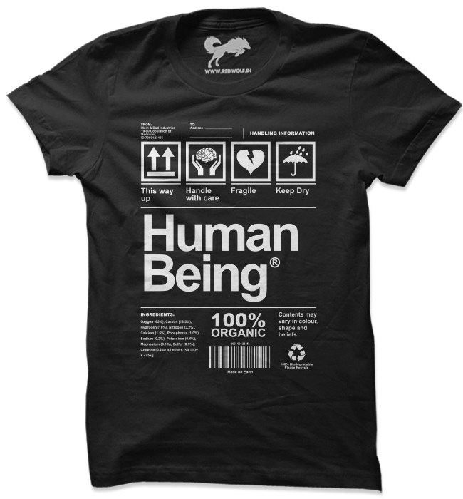 Human Being Label | Redwolf