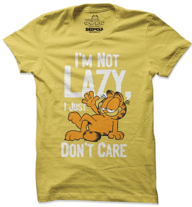 

Redwolf - I'm Not Lazy - Garfield Official T-shirt, Yellow