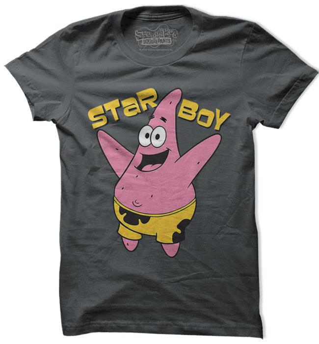 Star Boy - Patrck Star | SpongeBob T-shirt | Redwolf