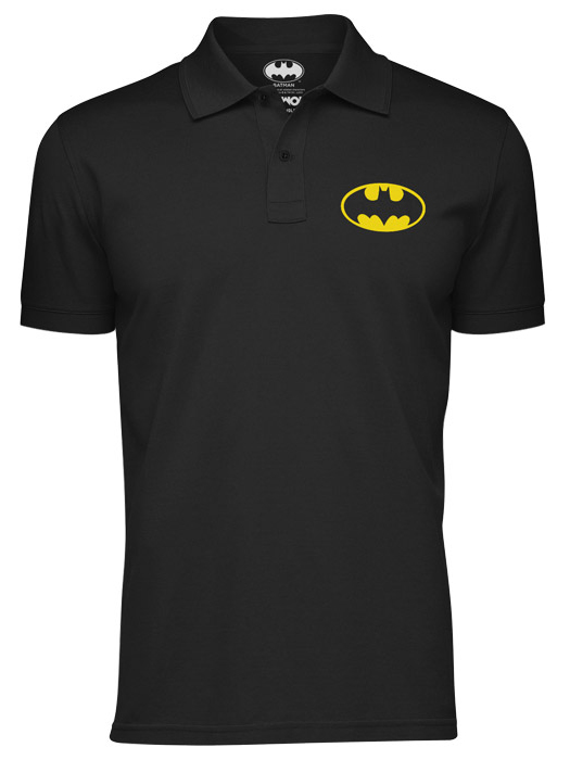

Redwolf - Batman: Logo - Batman Official Polo Shirt, Black