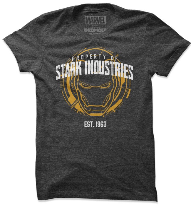 

Redwolf - Property Of Stark Industries - Marvel Official T-shirt, Anthra melange