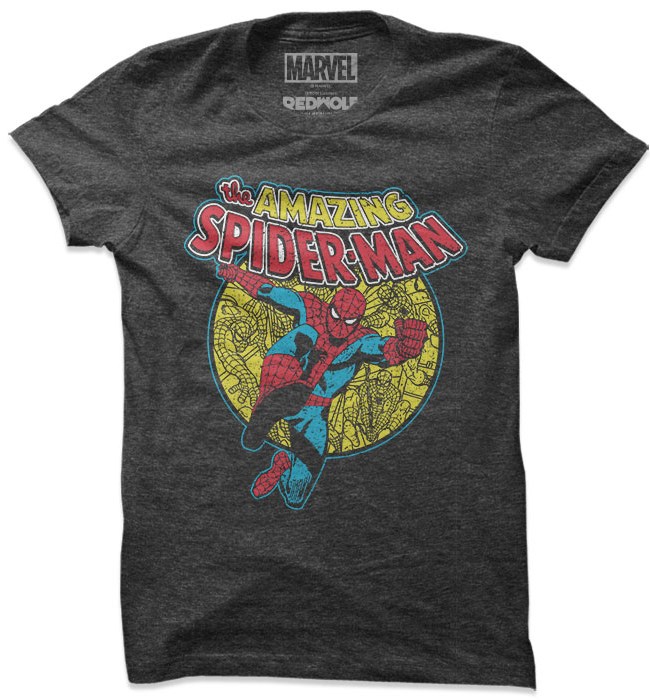 Spider-Man Vintage T-shirt | Marvel T-shirts | Redwolf