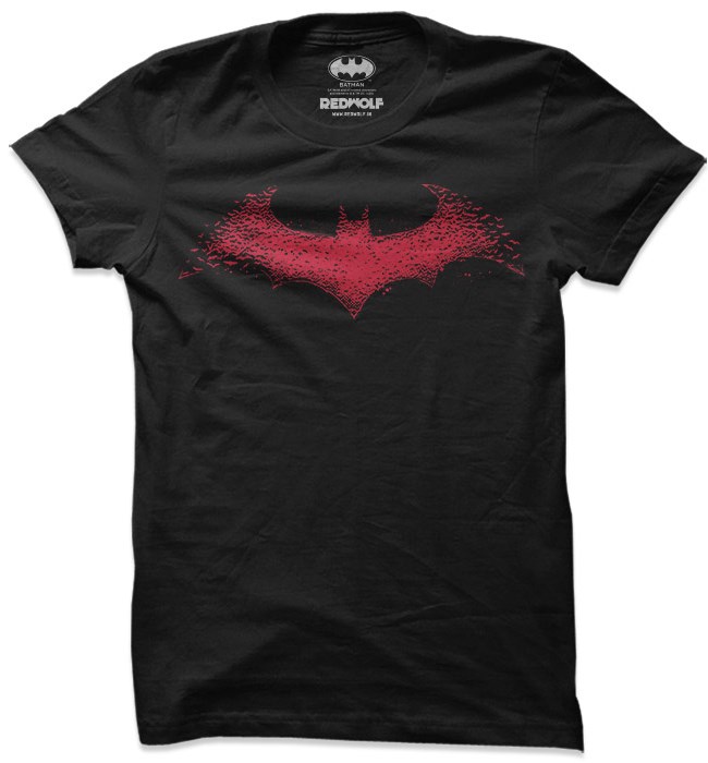 

Redwolf - The Dark Knight: Bats Logo - Batman Official T-shirt