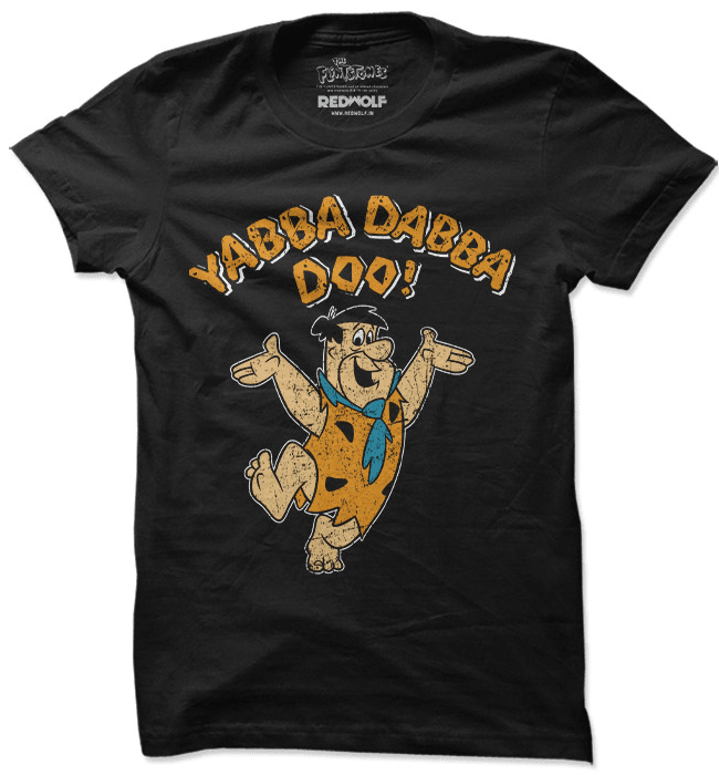 

Redwolf - Yabba Dabba Doo - The Flintstones Official T-shirt