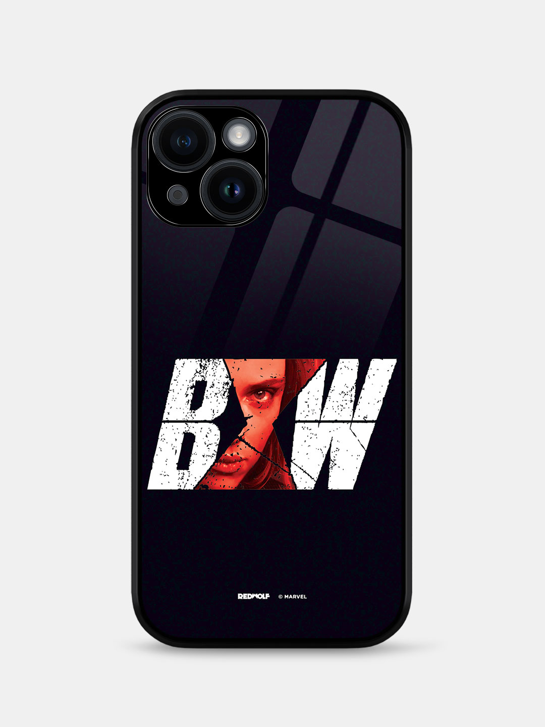 Black Widow Superimpose | Marvel Official Mobile Cover | Redwolf