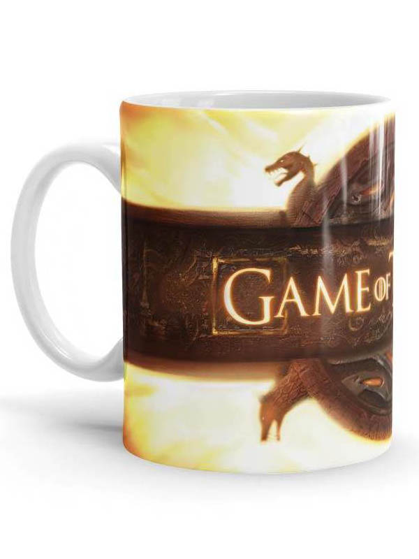 

Redwolf - Opening Sequence - Game Of Thrones Official Mug, White