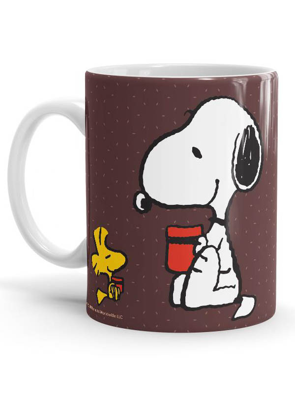 

Redwolf - Coffee Makes Everything Better - Peanuts Official Mug, White