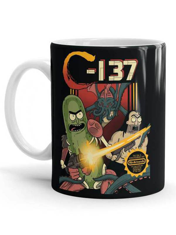 

Redwolf - C-137 - Rick And Morty Official Mug, White