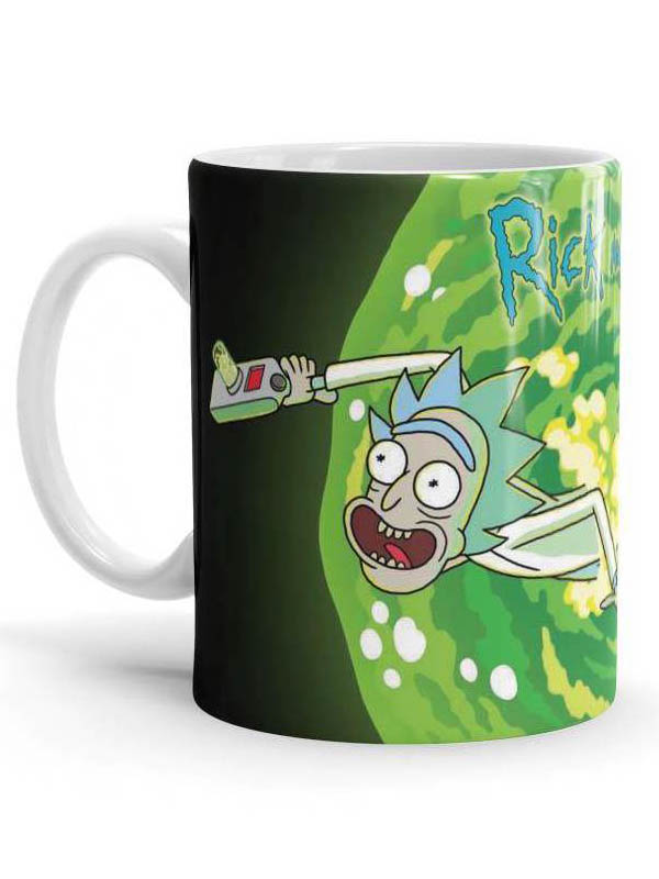 

Redwolf - Coming Through - Rick And Morty Official Mug, White