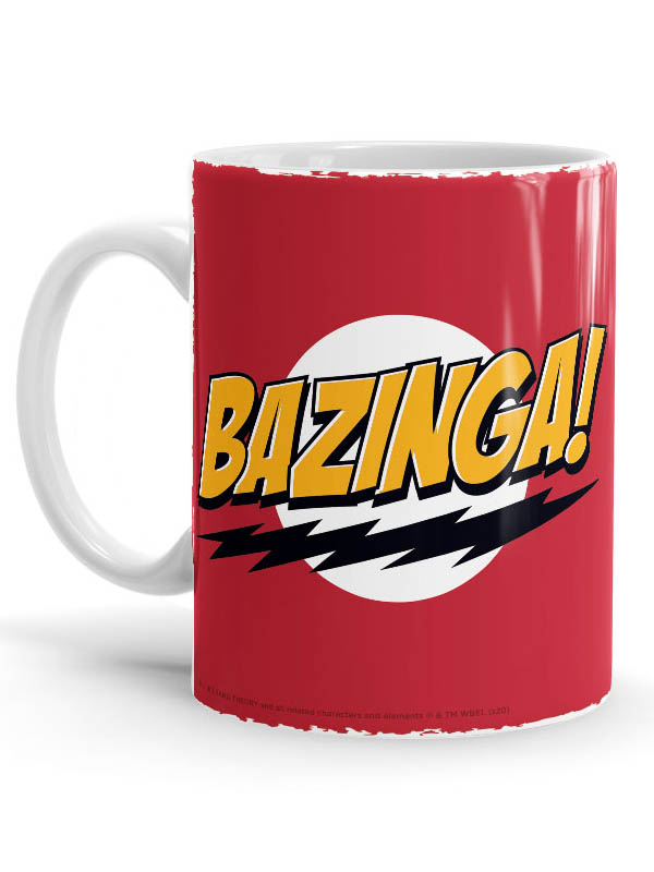 

Redwolf - Bazinga! - The Big Bang Theory Official Mug, Red