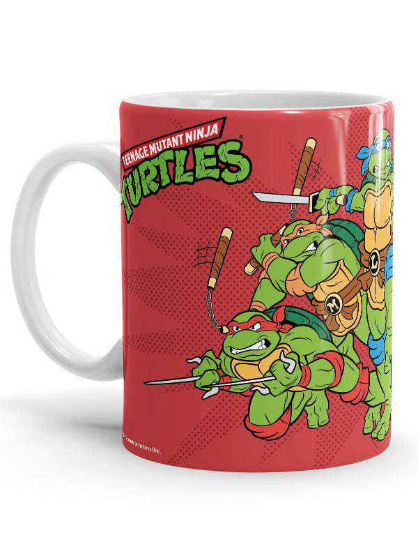 

Redwolf - Cowabunga - TMNT Official Mug, White