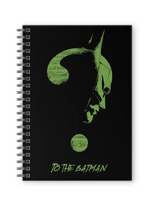 

Redwolf - Bat Riddled - Batman Official Spiral Notebook, Multi-coloured