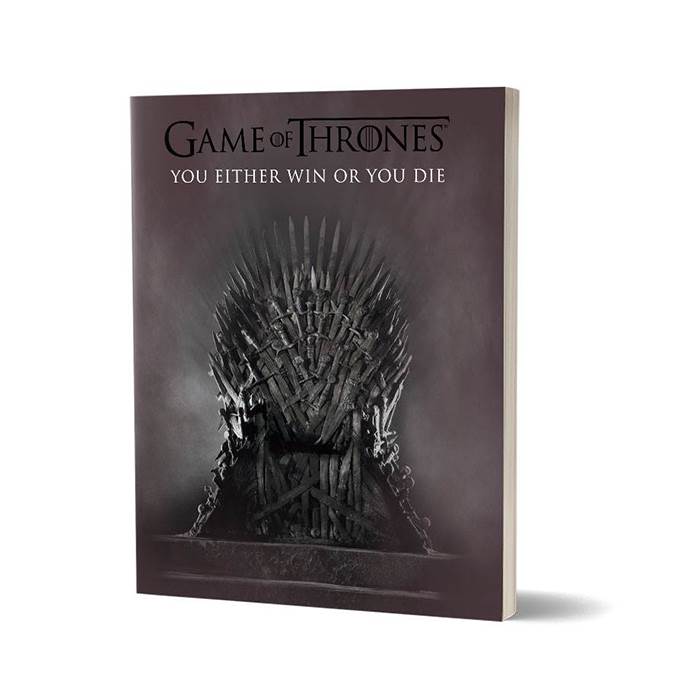 

Redwolf - The Throne - Game Of Thrones Official Notebook, Multi-coloured