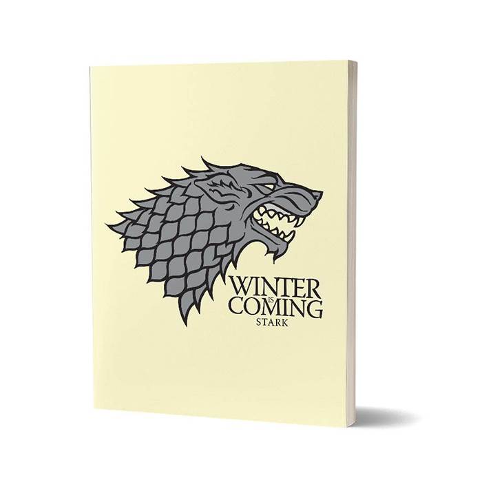 

Redwolf - Winter Is Coming - Game Of Thrones Official Notebook, Multi-coloured