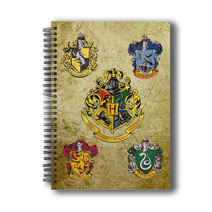 

Redwolf - Harry Potter : Hogwarts House Crest 2 - Notebook