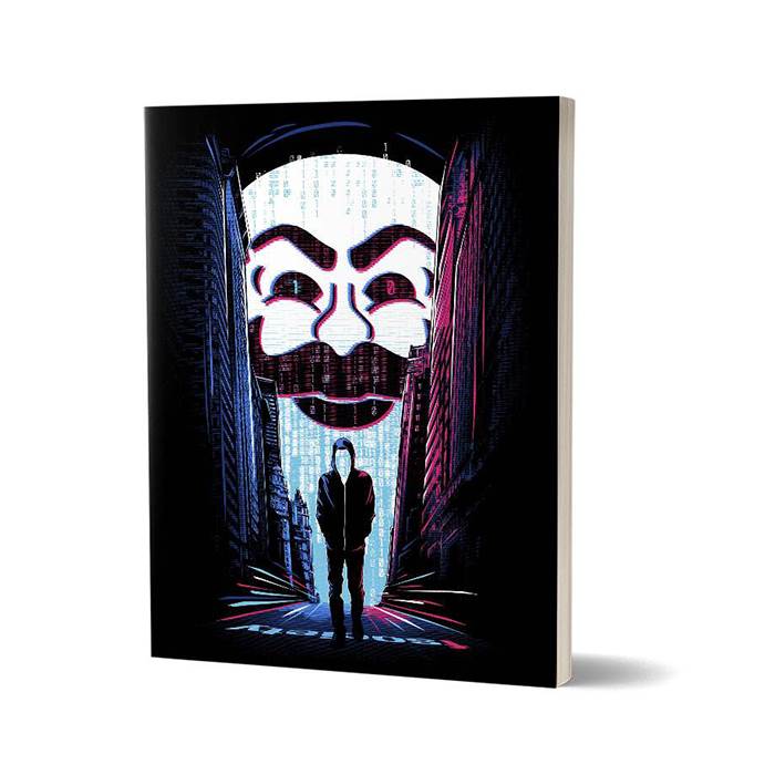 

Redwolf - A One Or A Zero - Notebook, Black