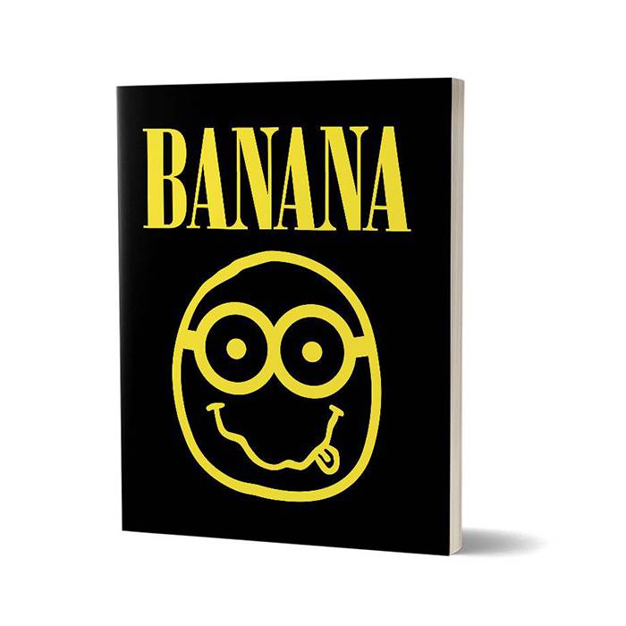 

Redwolf - Nirvana Banana - Notebook, Multi-coloured