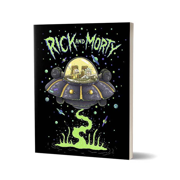

Redwolf - Space Cruiser - Rick And Morty Official Notebook, Multi-coloured