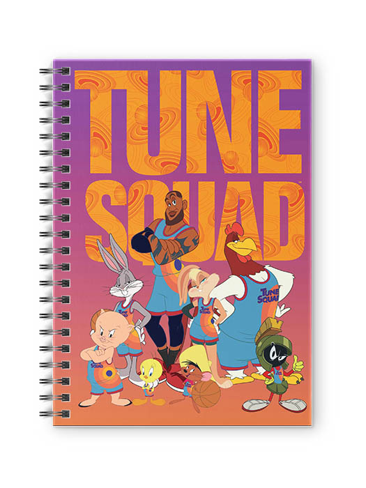 

Redwolf - Tune Squad - Space Jam Official Spiral Notebook, Multi-coloured