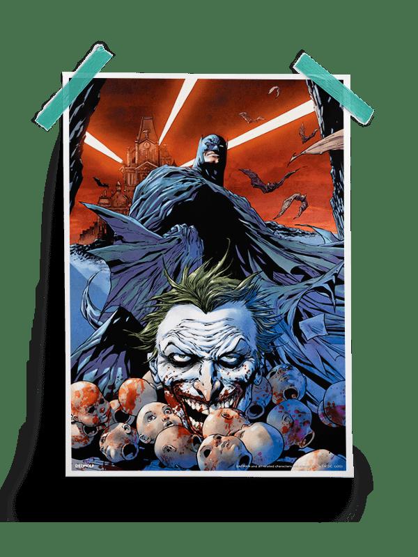 Batman: Joker Head | Official Batman Poster | Redwolf