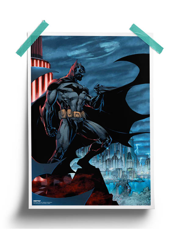Batman Signal | Official DC Comics Poster | Redwolf