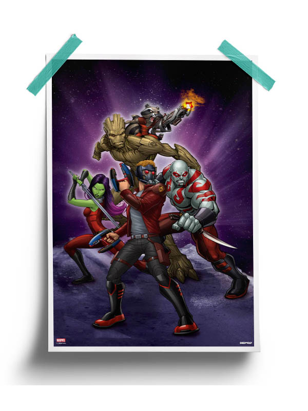 

Redwolf - Galaxy Gang - Marvel Official Poster
