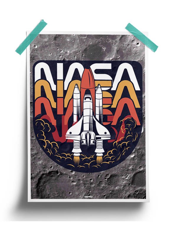 

Redwolf - Lift Off - NASA Official Poster
