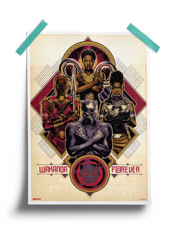 

Redwolf - Protector Of Wakanda - Marvel Official Poster