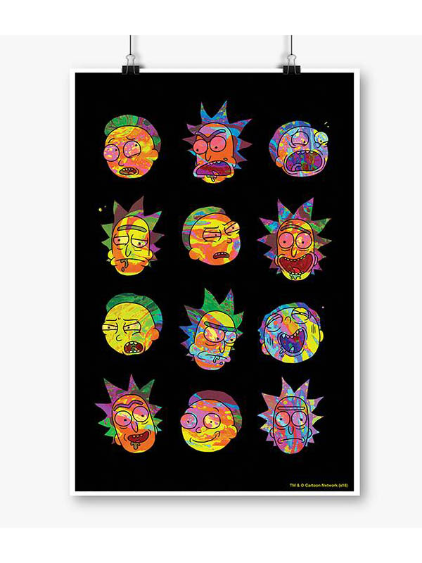 

Redwolf - Spaced Out - Rick And Morty Official Poster