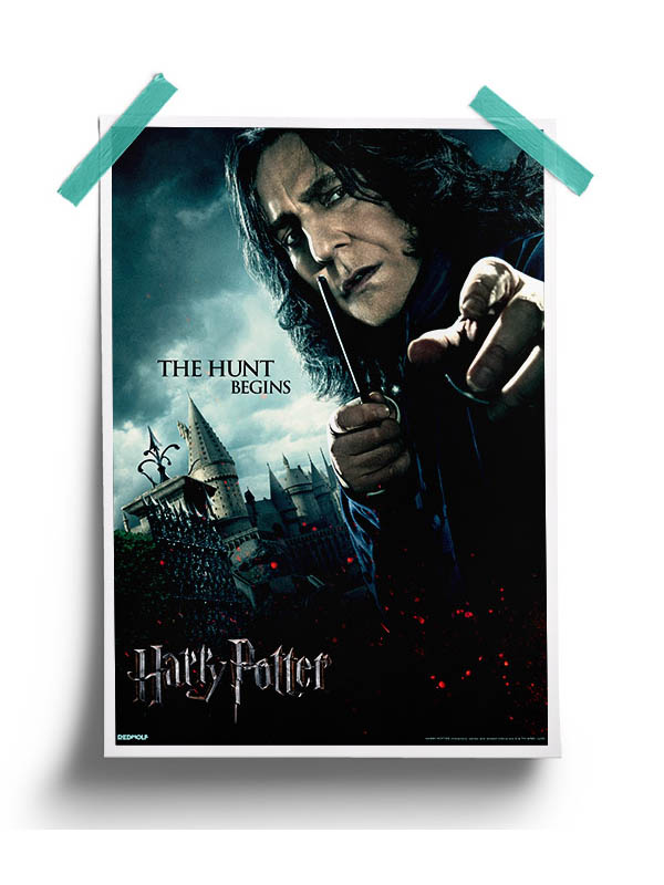 

Redwolf - Severus Snape: The Hunt Begins - Harry Potter Official Poster