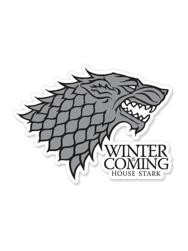 Winter is coming stark drôle voiture pare-chocs game of thrones jdm vinyl decal sticker