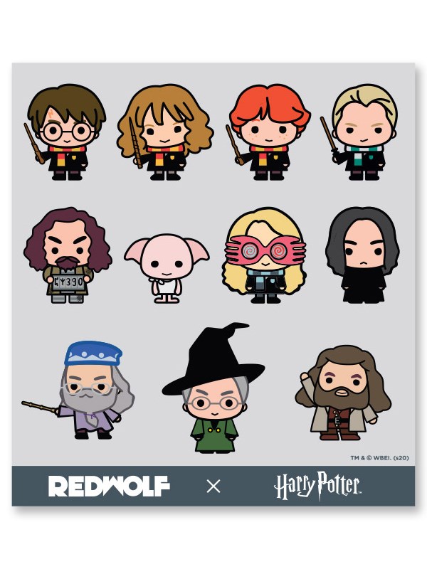 Harry Potter Hermione Granger leviosa matte sticker