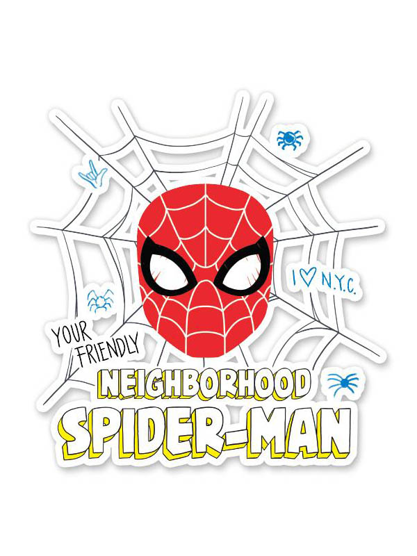 Your Friendly Neighborhood Hero | Official Marvel Stickers | Redwolf