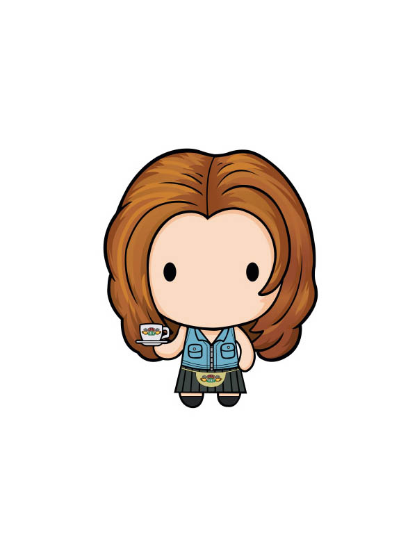 

Redwolf - Rachel Chibi - Friends Official Sticker