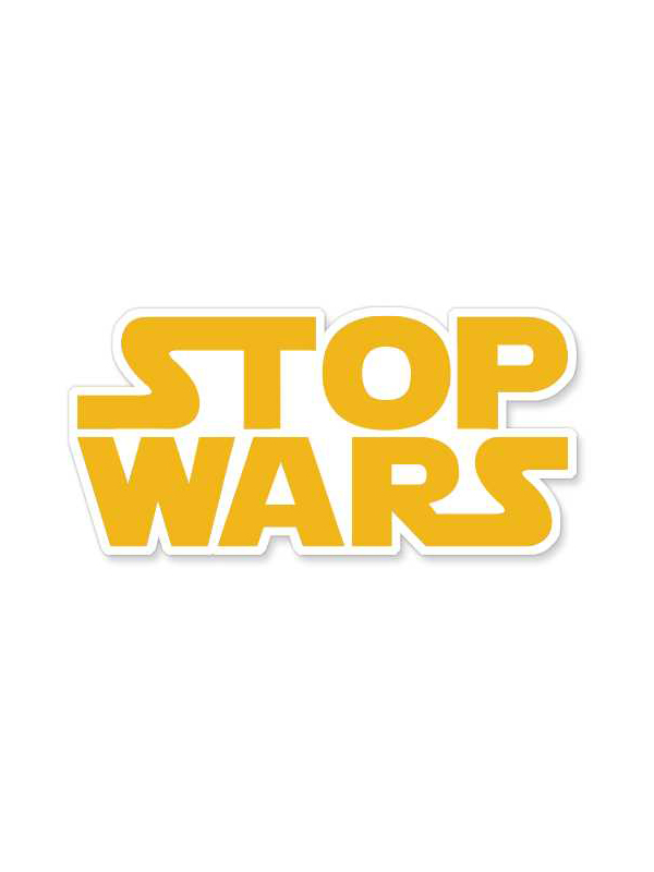 

Redwolf - Stop Wars - Sticker