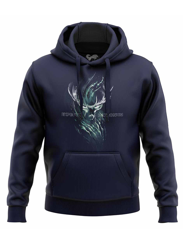 

Redwolf - Expecto Patronus - Harry Potter Official Hoodie, Navy blue