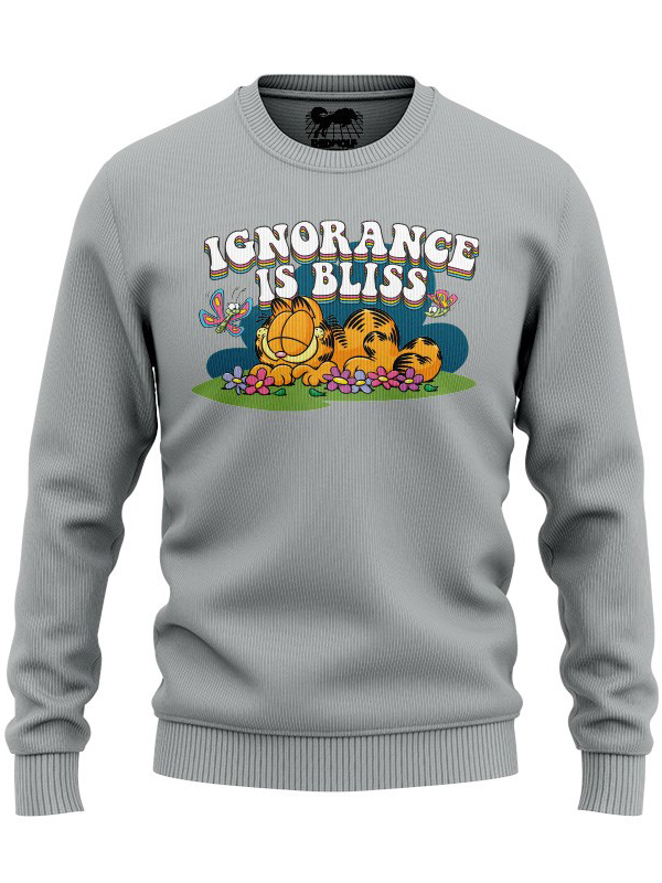 

Redwolf - Ignorance Is Bliss - Garfield Official Pullover, Cement