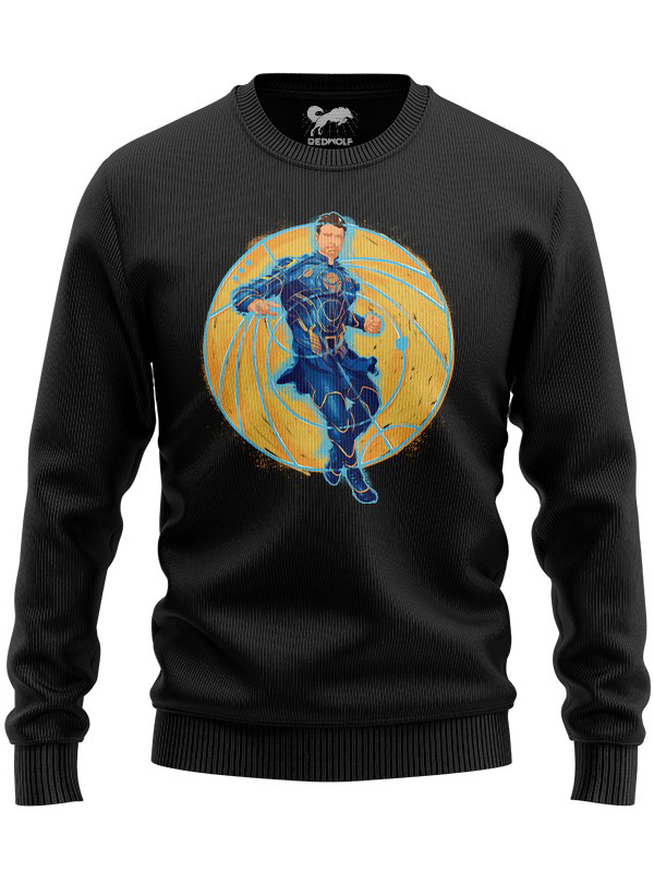 

Redwolf - Ikaris: Graffiti Art - Marvel Official Pullover, Black