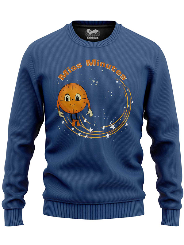 

Redwolf - Miss Minutes - Marvel Official Pullover, Navy blue