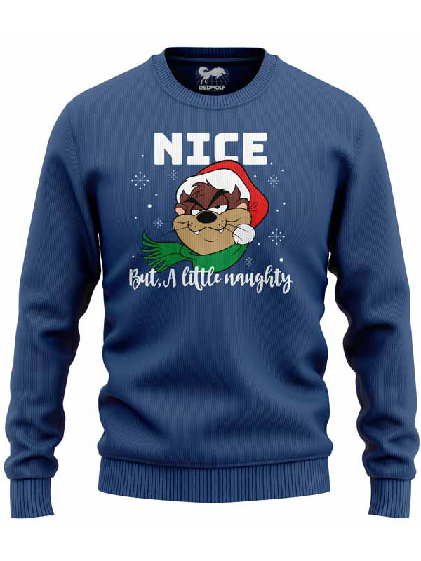 

Redwolf - A Little Naughty - Looney Tunes Official Pullover, Navy blue